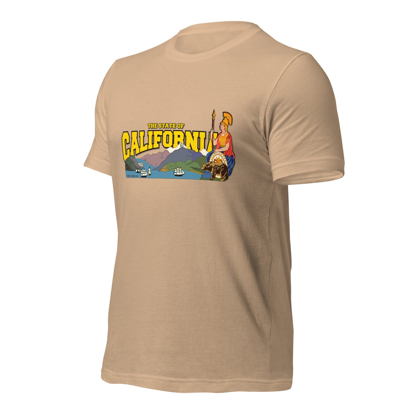 California t-shirt,The State Of California t-shirt, Comancha Graphics tee,State California t-shirt, Comancha Graphics,