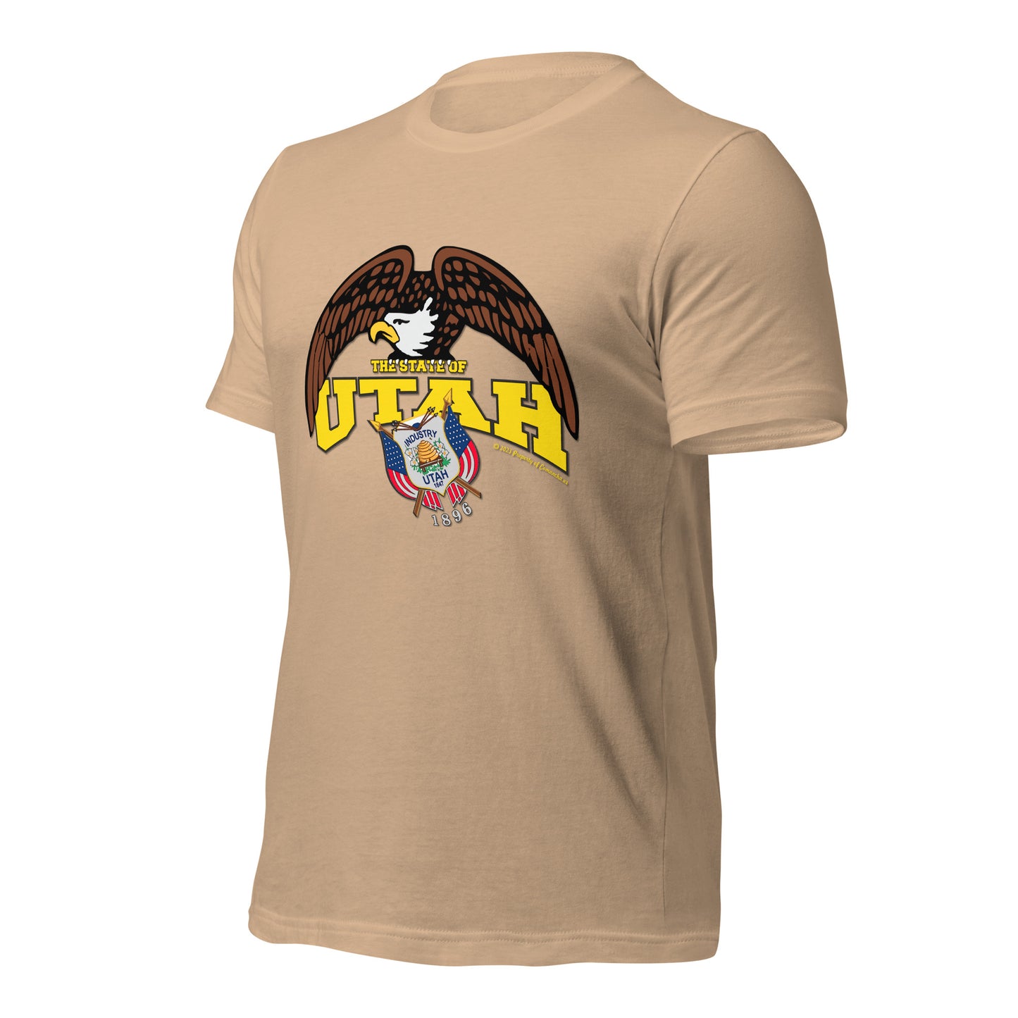 Utah state t-shirt,The State Of Utah t-shirt, Comancha Graphics tee,Utah t-shirt, Comancha Graphics,