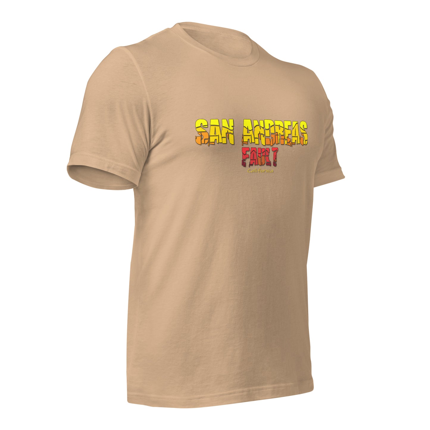 SAN ANDREAS FAULT California T-shirt
