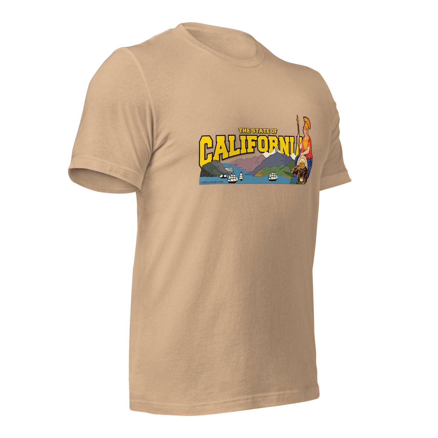 California t-shirt,The State Of California t-shirt, Comancha Graphics tee,State California t-shirt, Comancha Graphics,