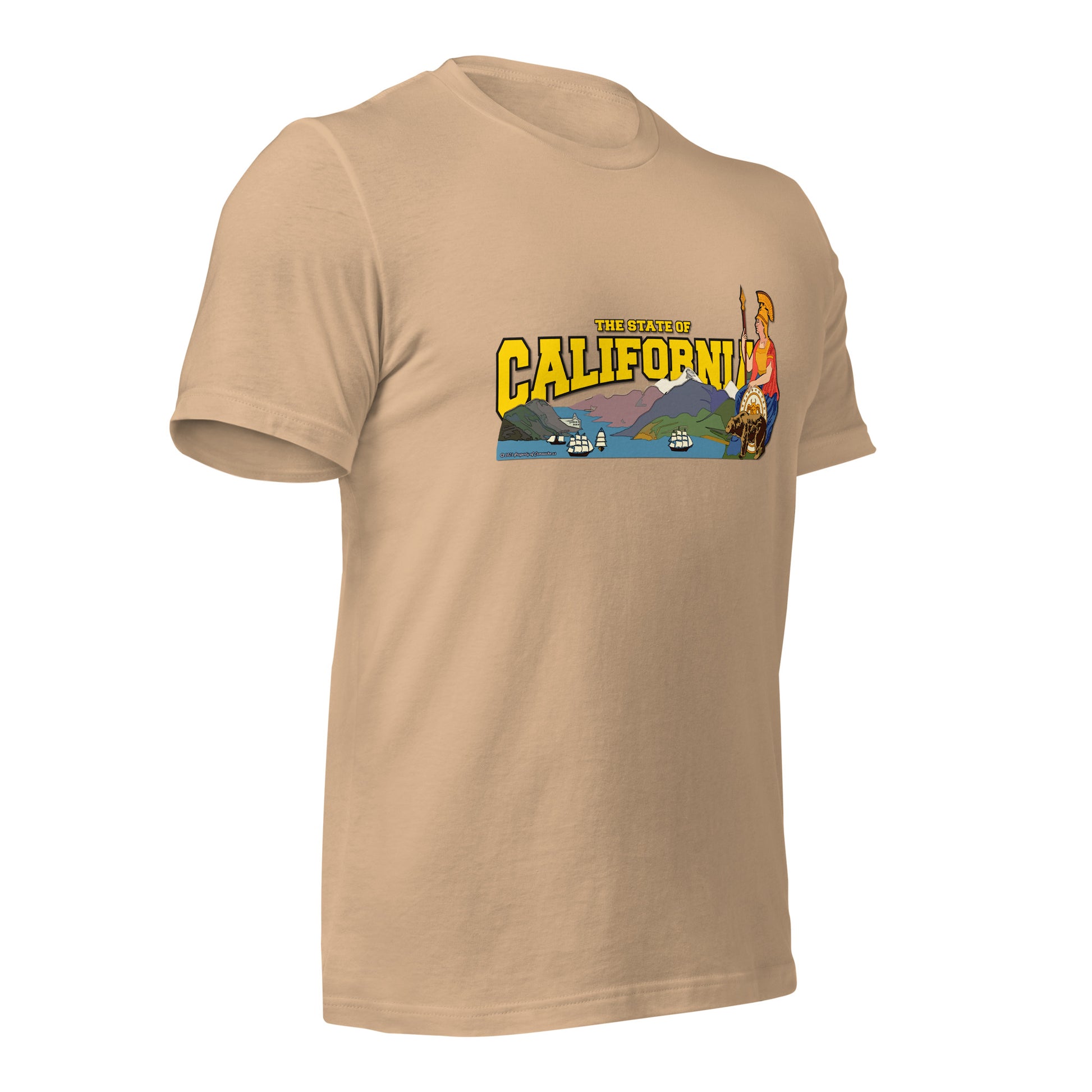 California t-shirt,The State Of California t-shirt, Comancha Graphics tee,State California t-shirt, Comancha Graphics,