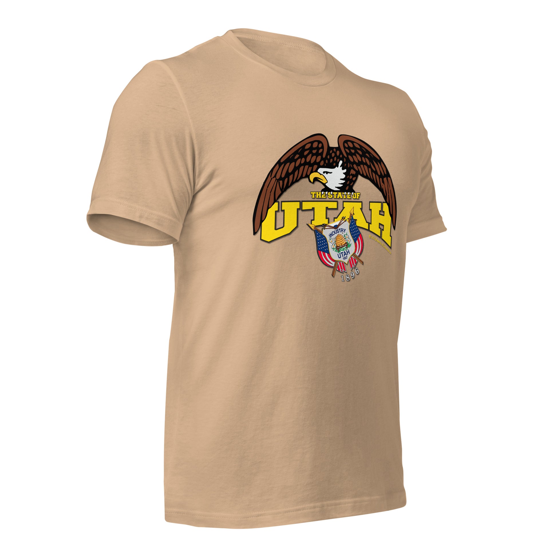 Utah state t-shirt,The State Of Utah t-shirt, Comancha Graphics tee,Utah t-shirt, Comancha Graphics,