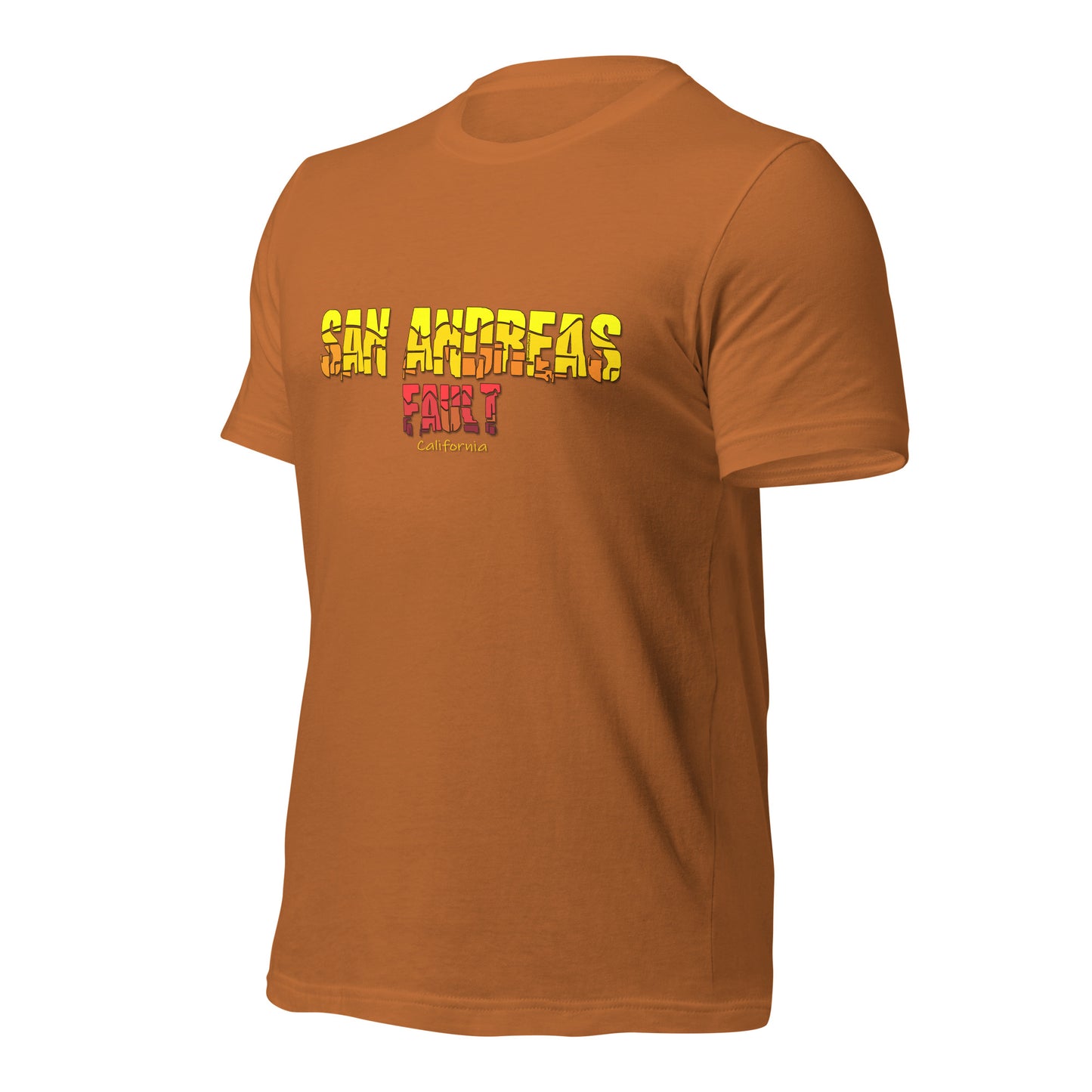 SAN ANDREAS FAULT California T-shirt