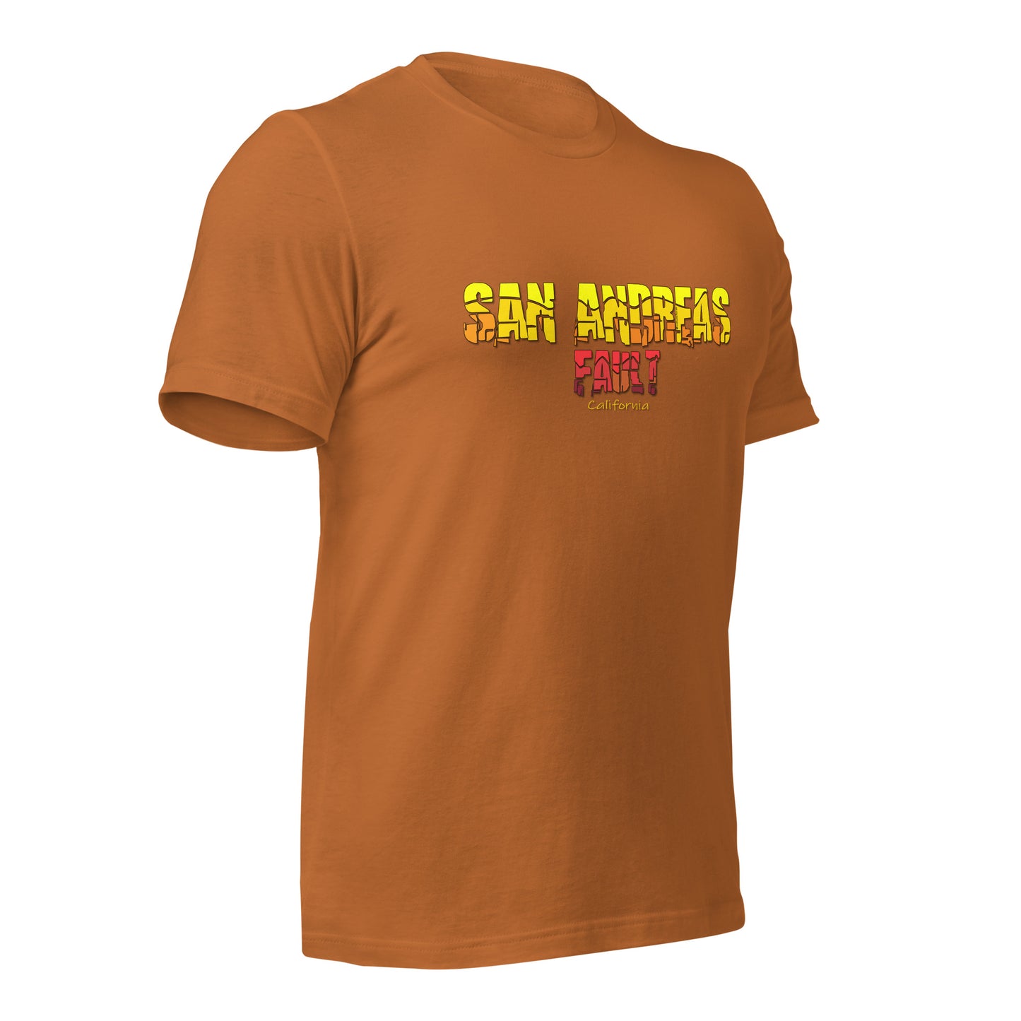 SAN ANDREAS FAULT California T-shirt
