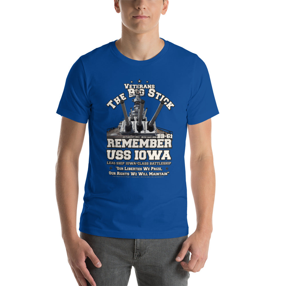 USS IOWA T-Shirt, USS IOWA BB-61 t-shirt, Battleship Veterans T-Shirt, US NAVY SHIPS Tees, US NAVY Veterans T-Shirt, USS IOWA BB-61 Battleship Veterans Classic T-Shirt, Comancha T-Shirt,