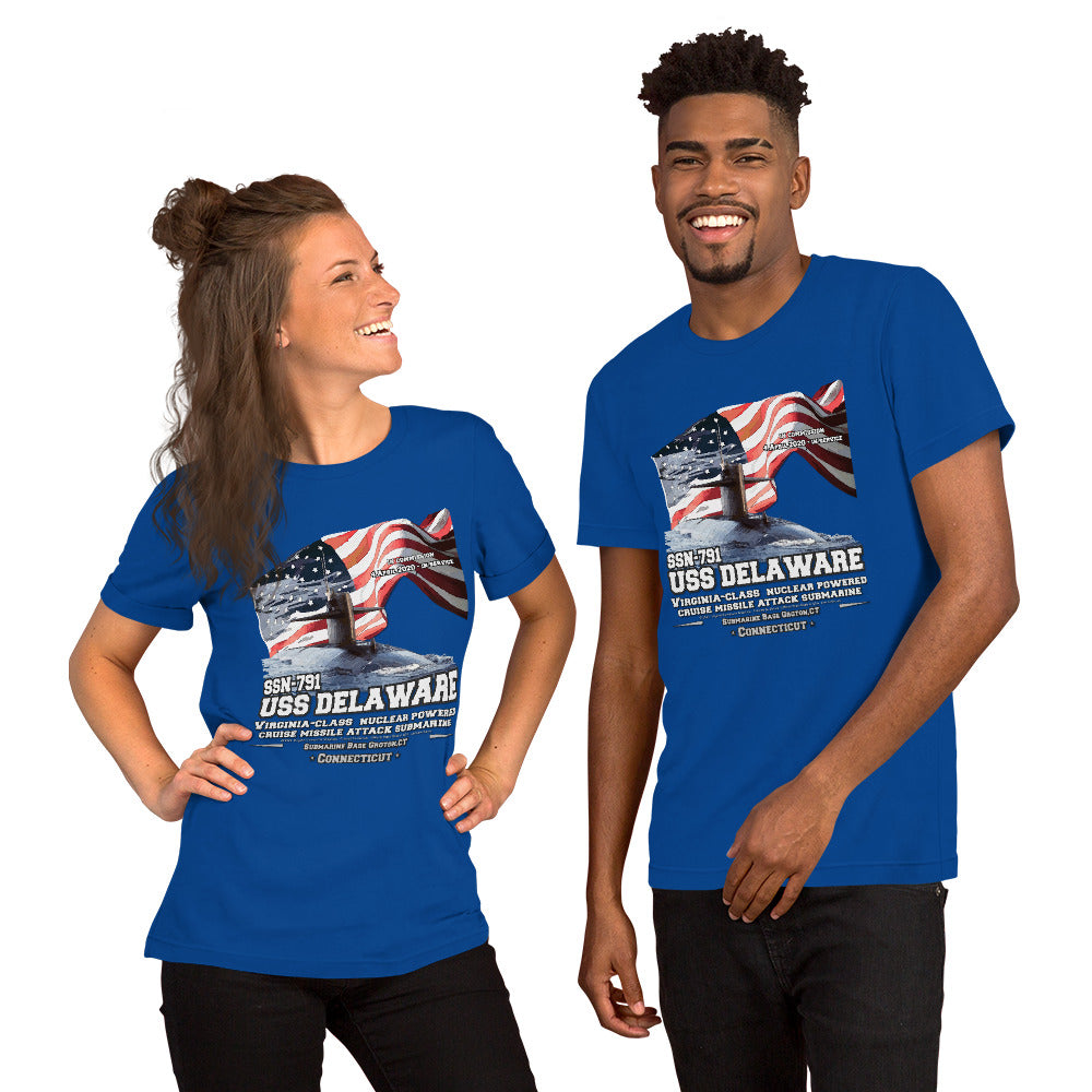 USS DELWARE SSN-791 Submarine t-shirt