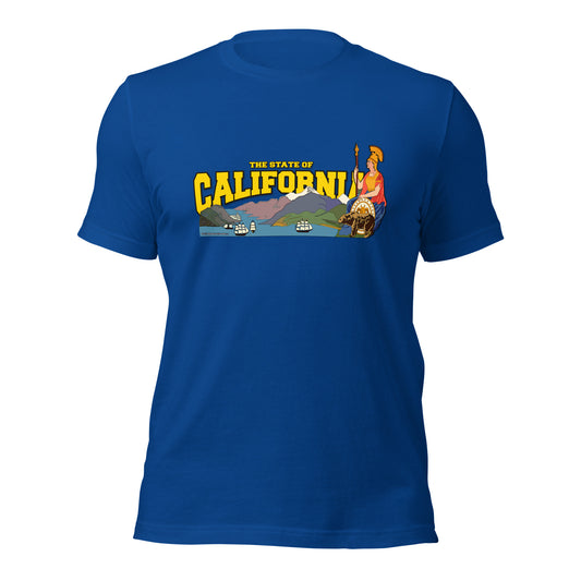 California t-shirt,The State Of California t-shirt, Comancha Graphics tee,State California t-shirt, Comancha Graphics,