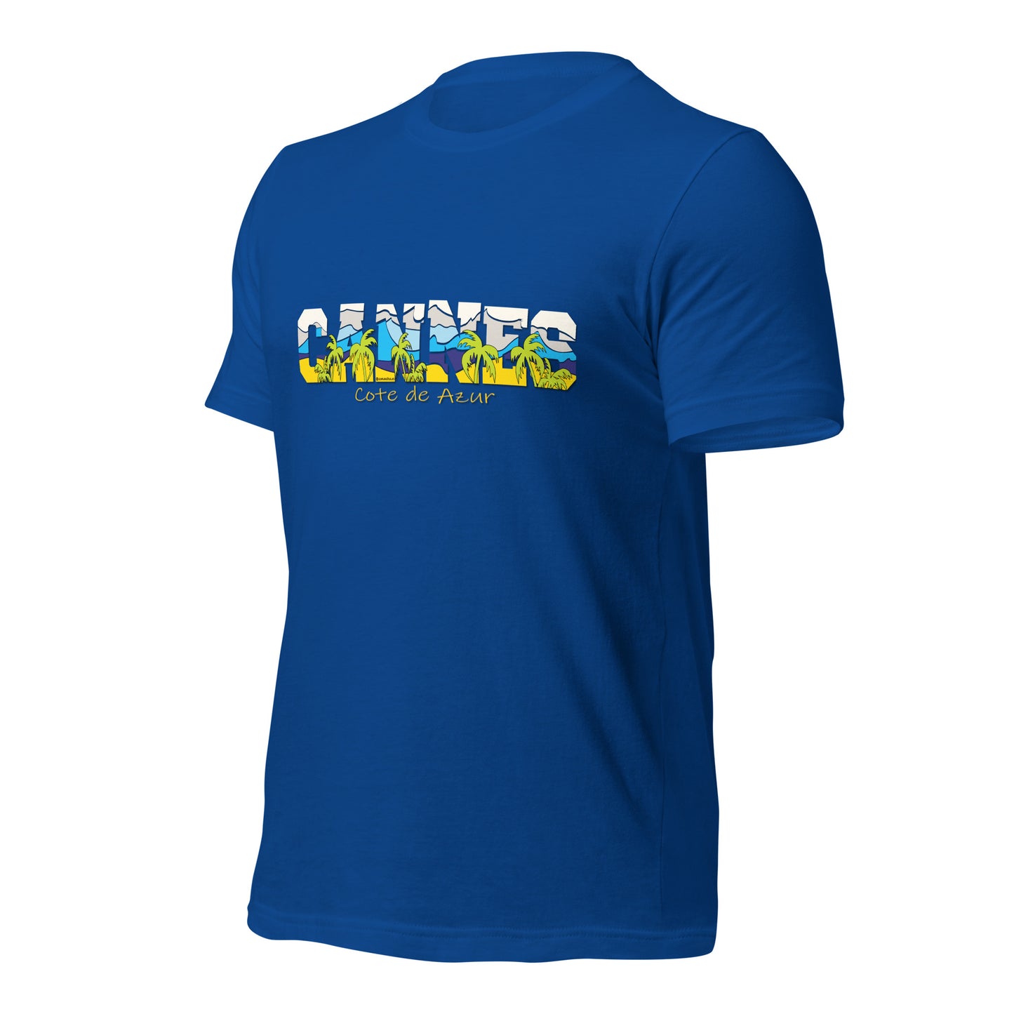 CANNES tee,CANNES France tee, Cote de azur tee, Comancha Graphics,CANNES Cote de Azur France T-shirt,