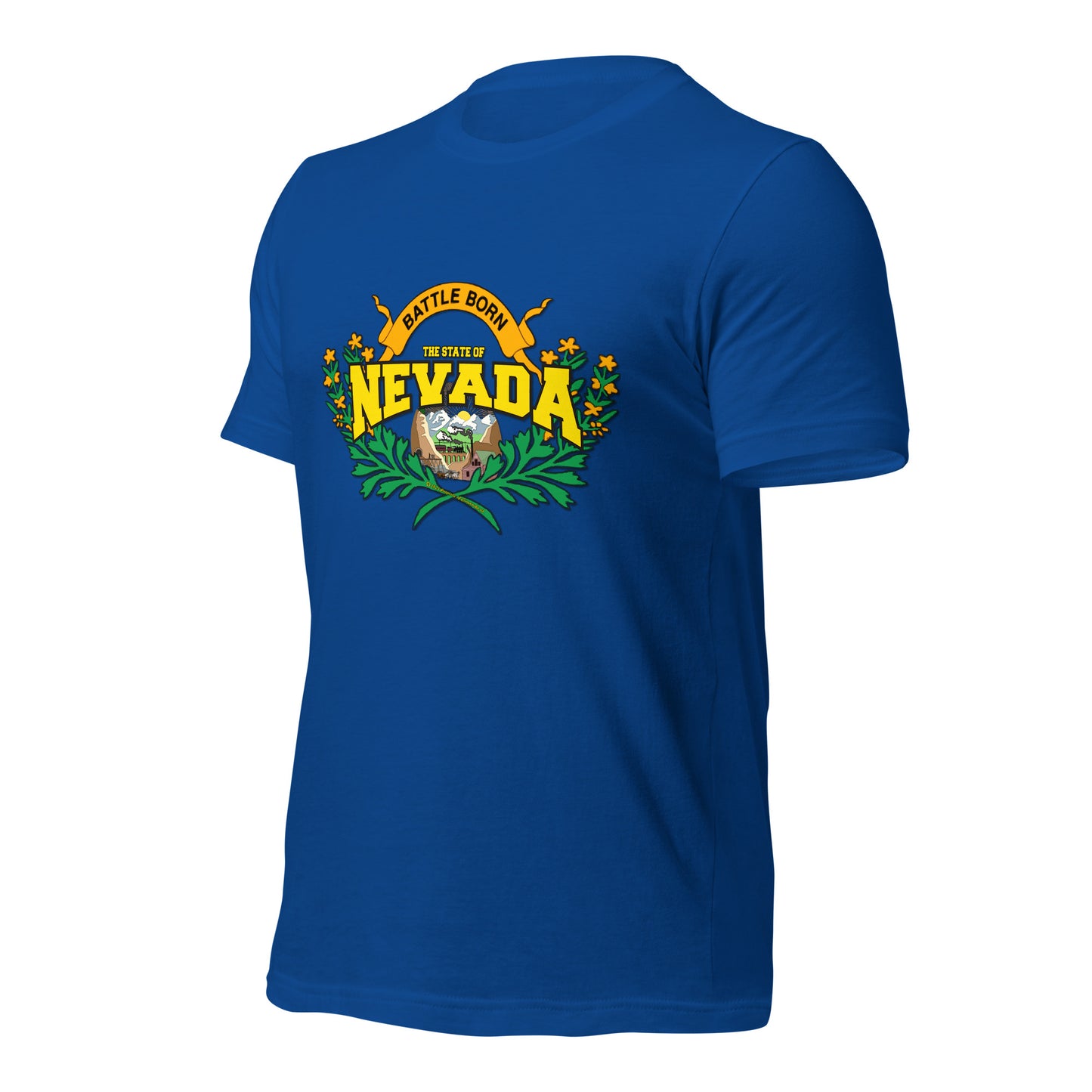 Nevada State tee,State Nevada t-shirt, Comancha Graphics tee,The State Of Nevada t-shirt, Comancha Graphics,