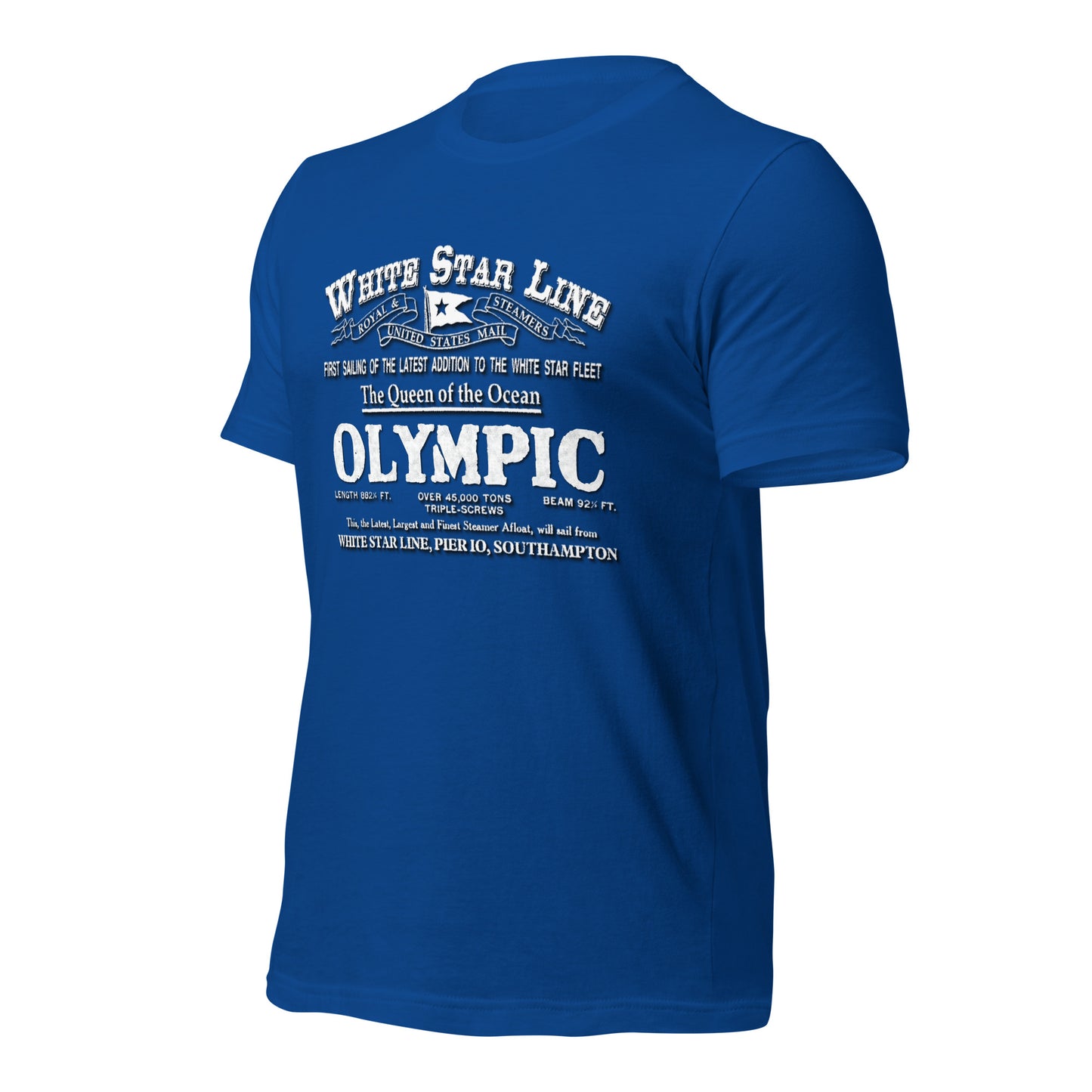 WHITE STAR LINE - Olympic transatlantic t-shirt