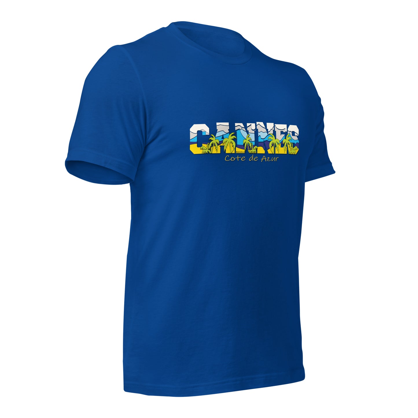 CANNES tee,CANNES France tee, Cote de azur tee, Comancha Graphics,CANNES Cote de Azur France T-shirt,
