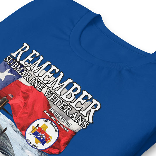 USS DALLAS SSN-700 tee, Submarine Veterans Unisex t-shirt, Comancha STORE,