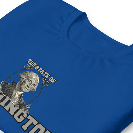 Washington State Tee,State Washington t-shirt, Comancha Graphics tee,The State Of Washington t-shirt, Comancha Graphics,