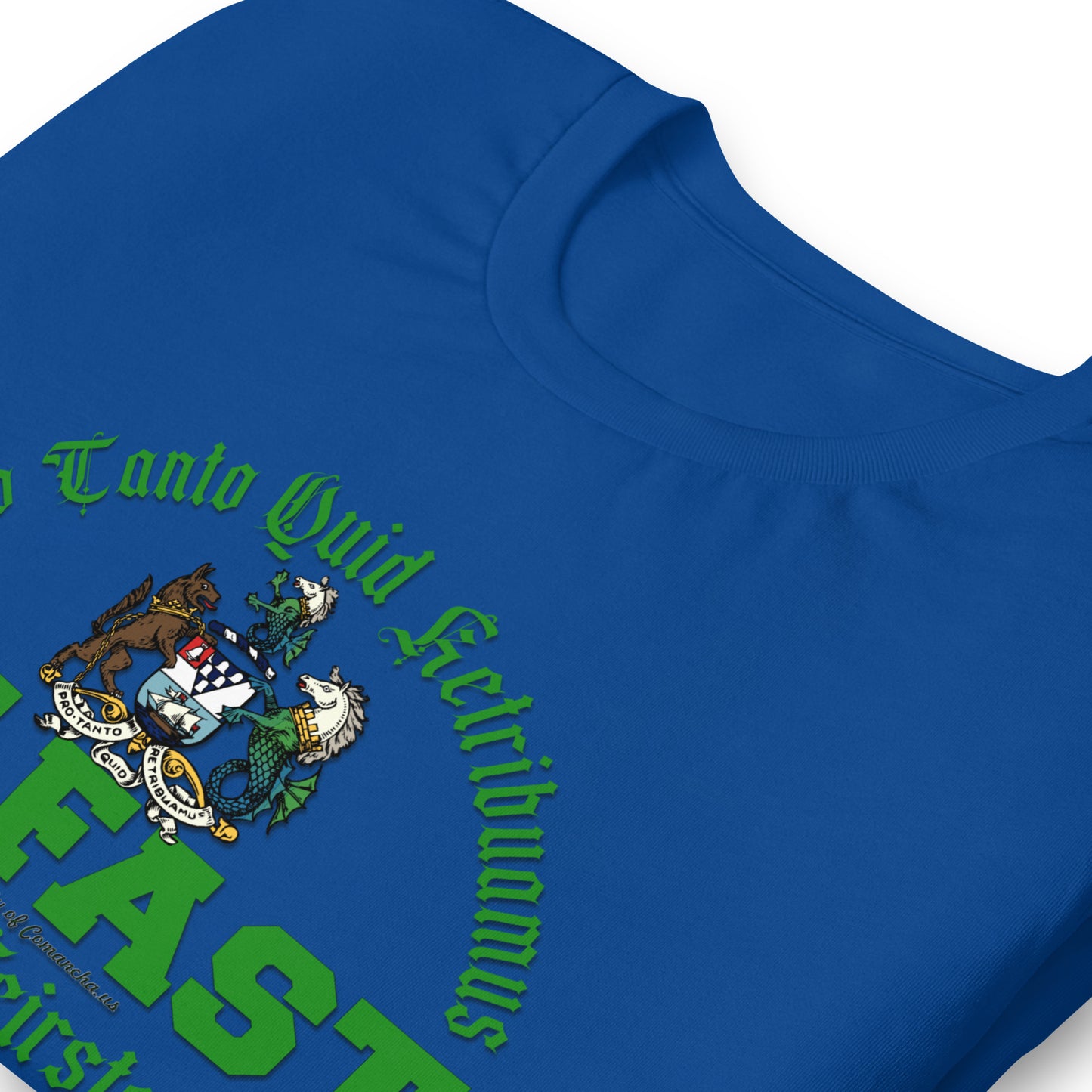 BELFAST tee, BELFAST T-shirt, BELFAST ireland tee,BELFAST Northern Ireland t-shirt, Comancha Graphics,