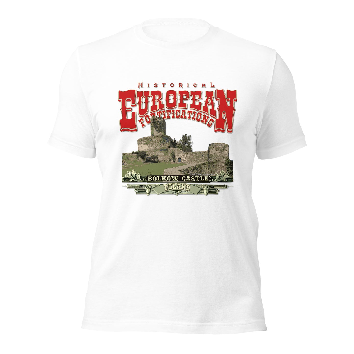 Zamek Bolkow - Polskie zamki T-shirt