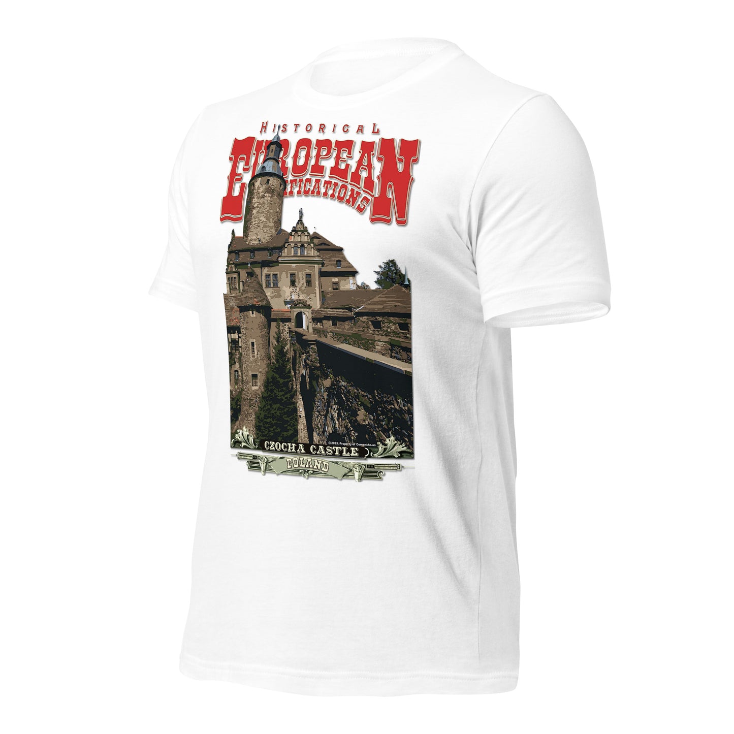 Zamek Czocha - Polskie zamki T-shirt