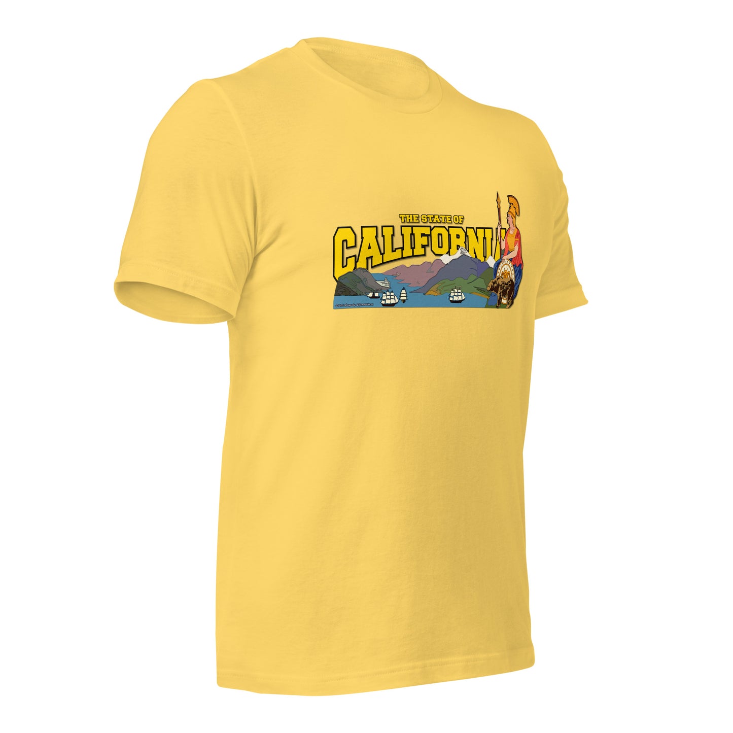 The State Of California t-shirt