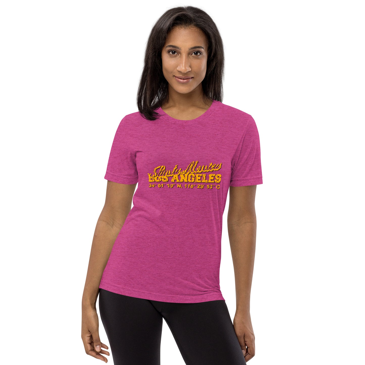 Santa Monica Los Angeles tee, California T-Shirts, Comancha T-shirts, Santa Monica tee, los Angeles tee, T-Shirt Comancha.us, Comancha Design,comancha graphics,