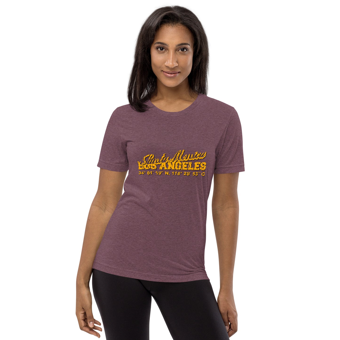 Santa Monica Los Angeles tee, California T-Shirts, Comancha T-shirts, Santa Monica tee, los Angeles tee, T-Shirt Comancha.us, Comancha Design,comancha graphics,