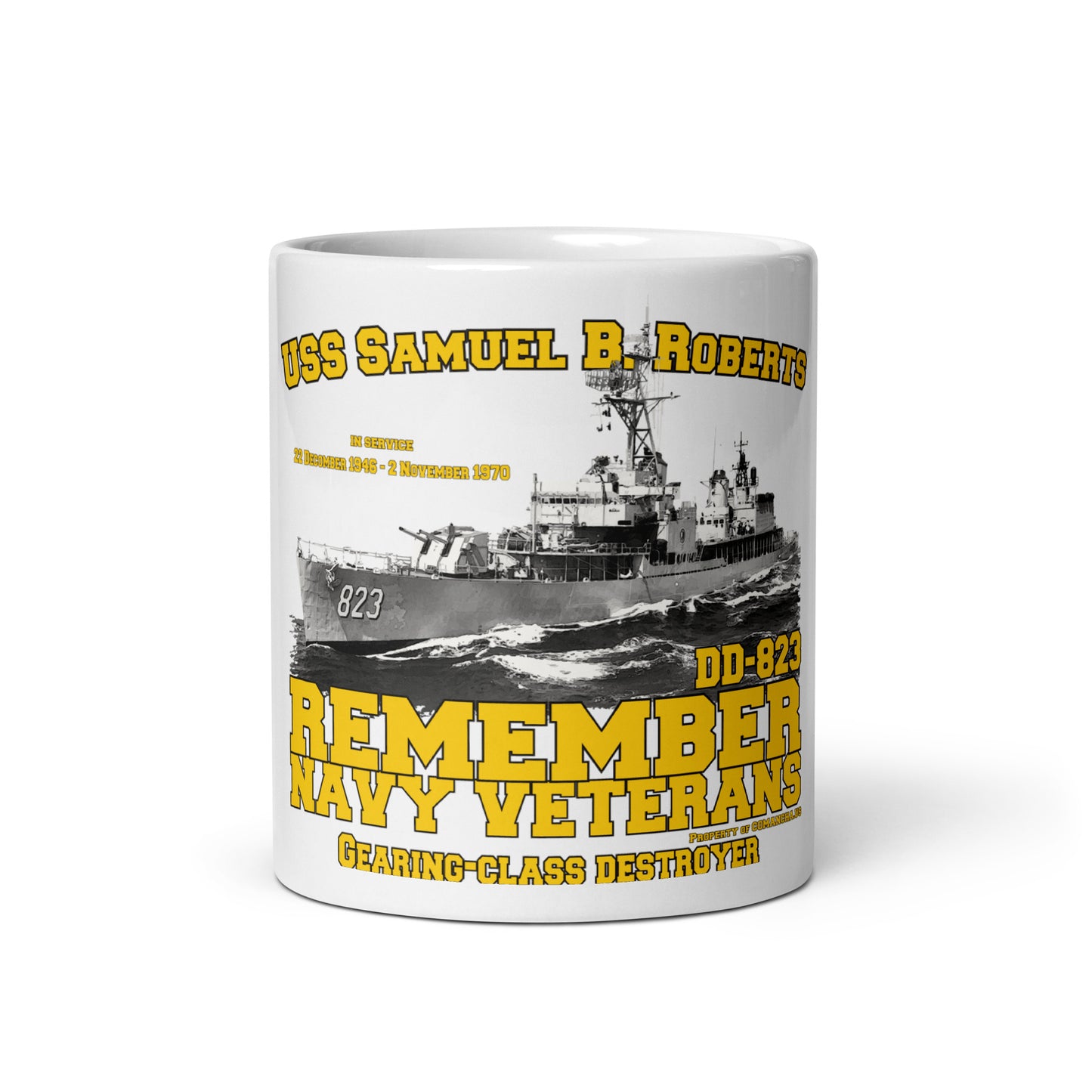 USS Samuel B. Roberts DD-823 mug