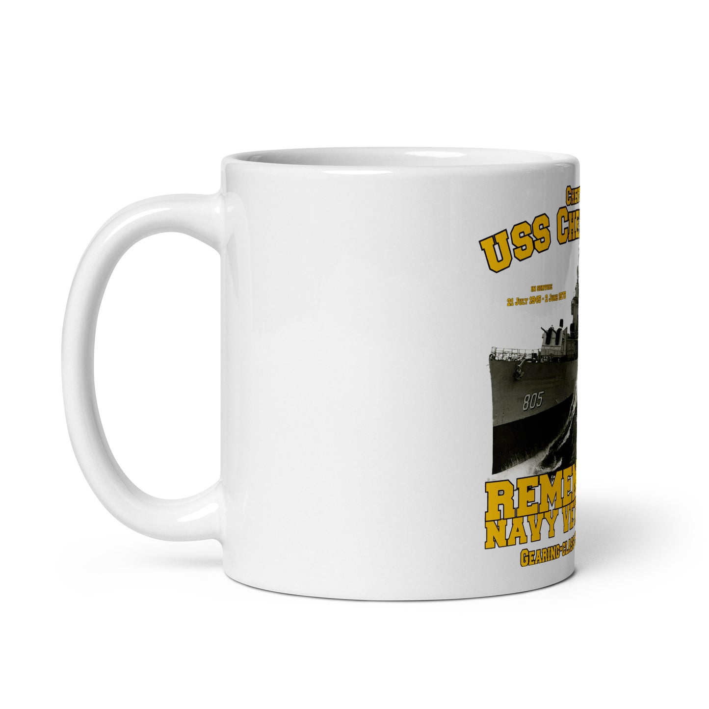 USS Chevalier DD-805 Destroyer mug