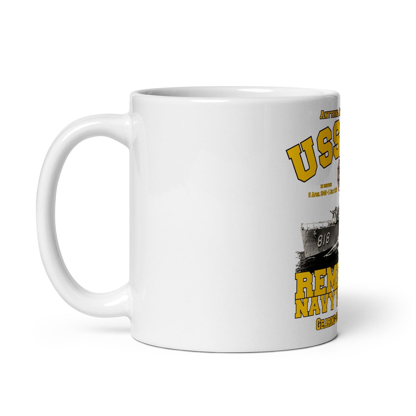 USS New DD-818 Destroyer mug