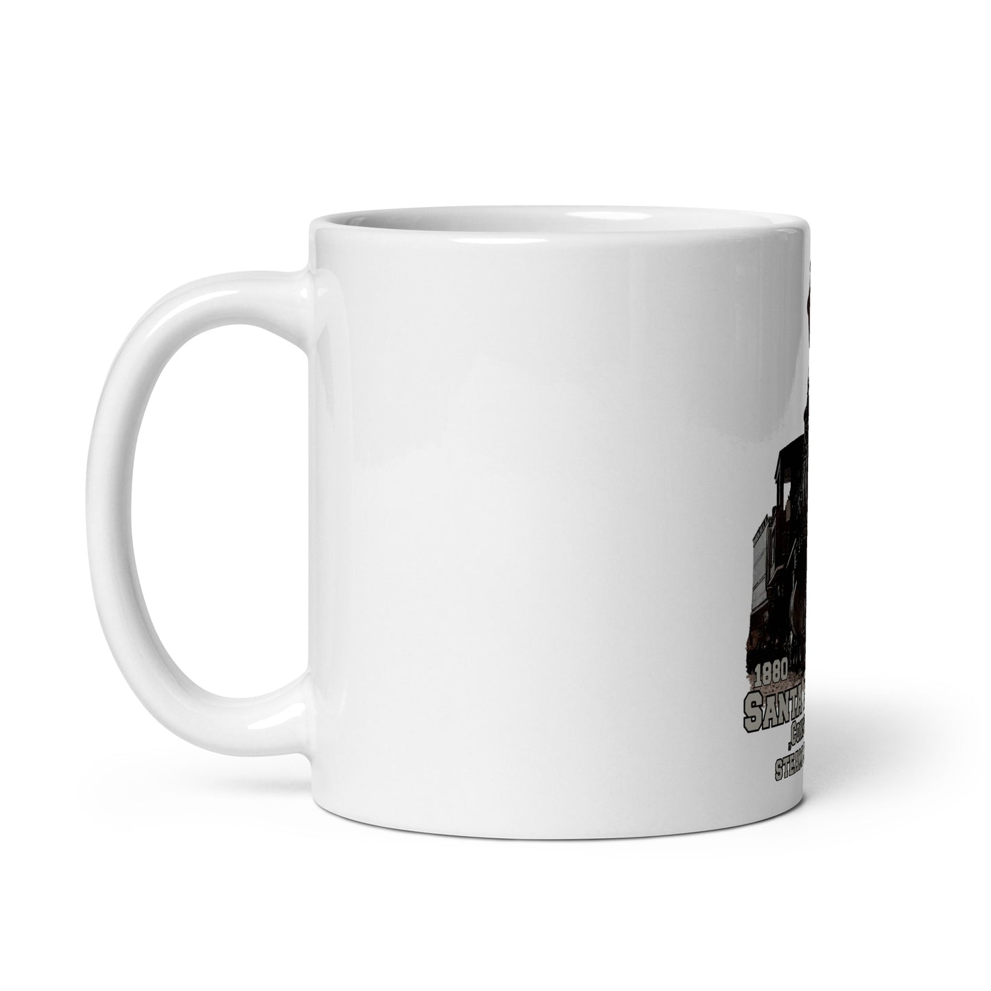 Santa Fe No.132 steam locomotive mug