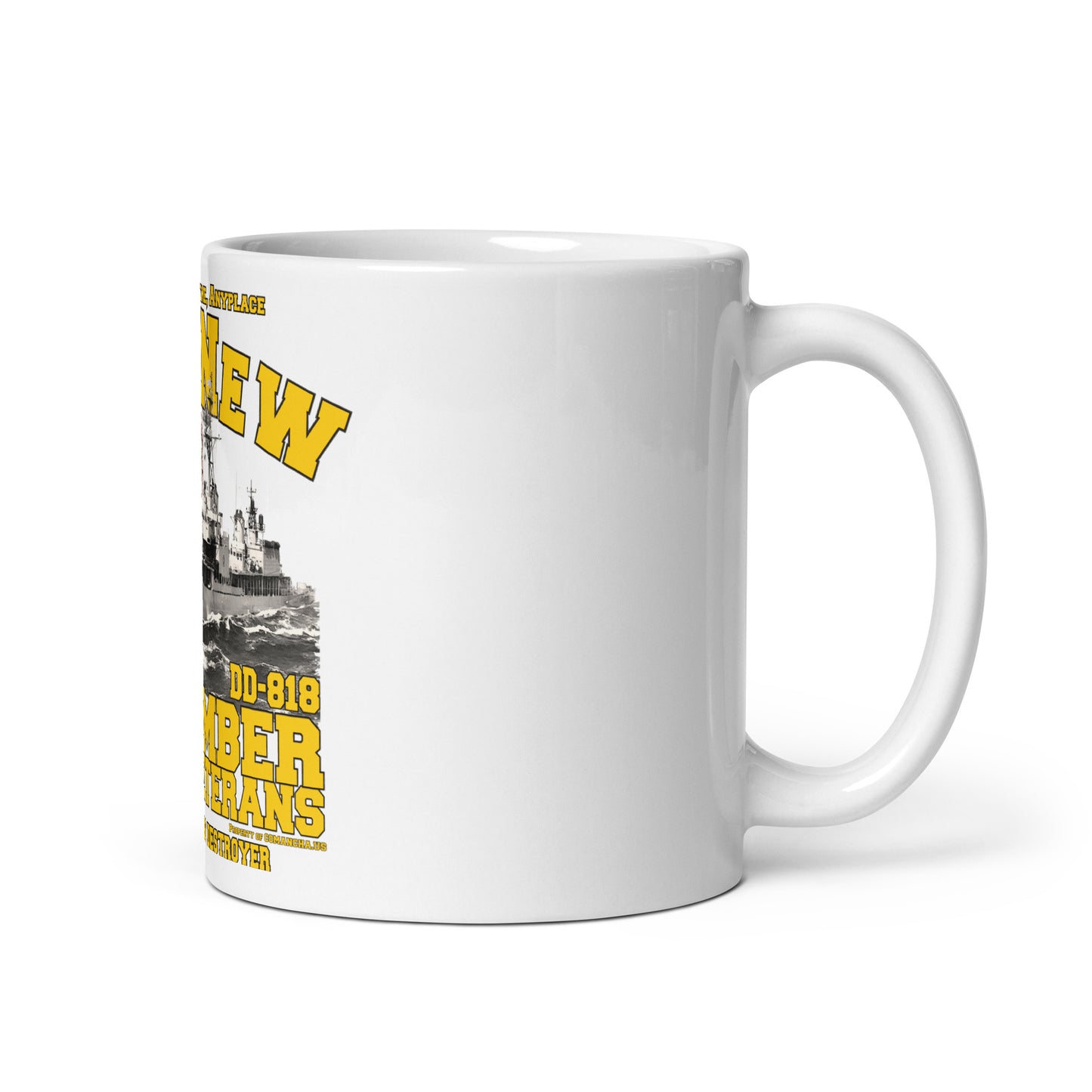 USS New DD-818 Destroyer mug