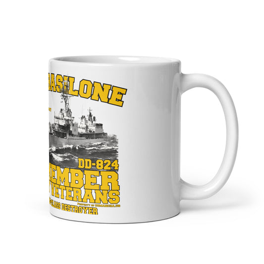 USS Basilone DD-824 Destroyer mug,