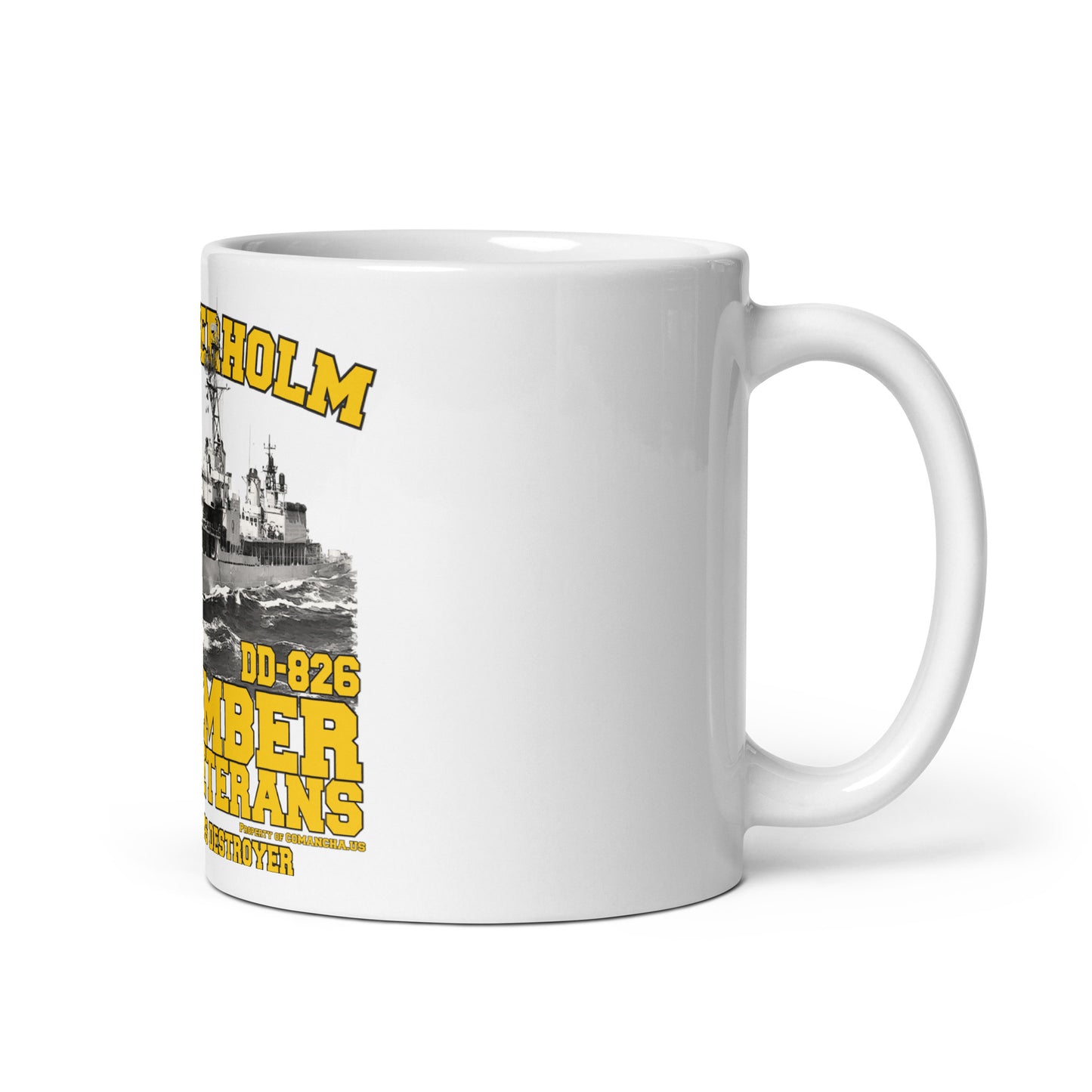 USS Agerholm DD-826 Veterans mug
