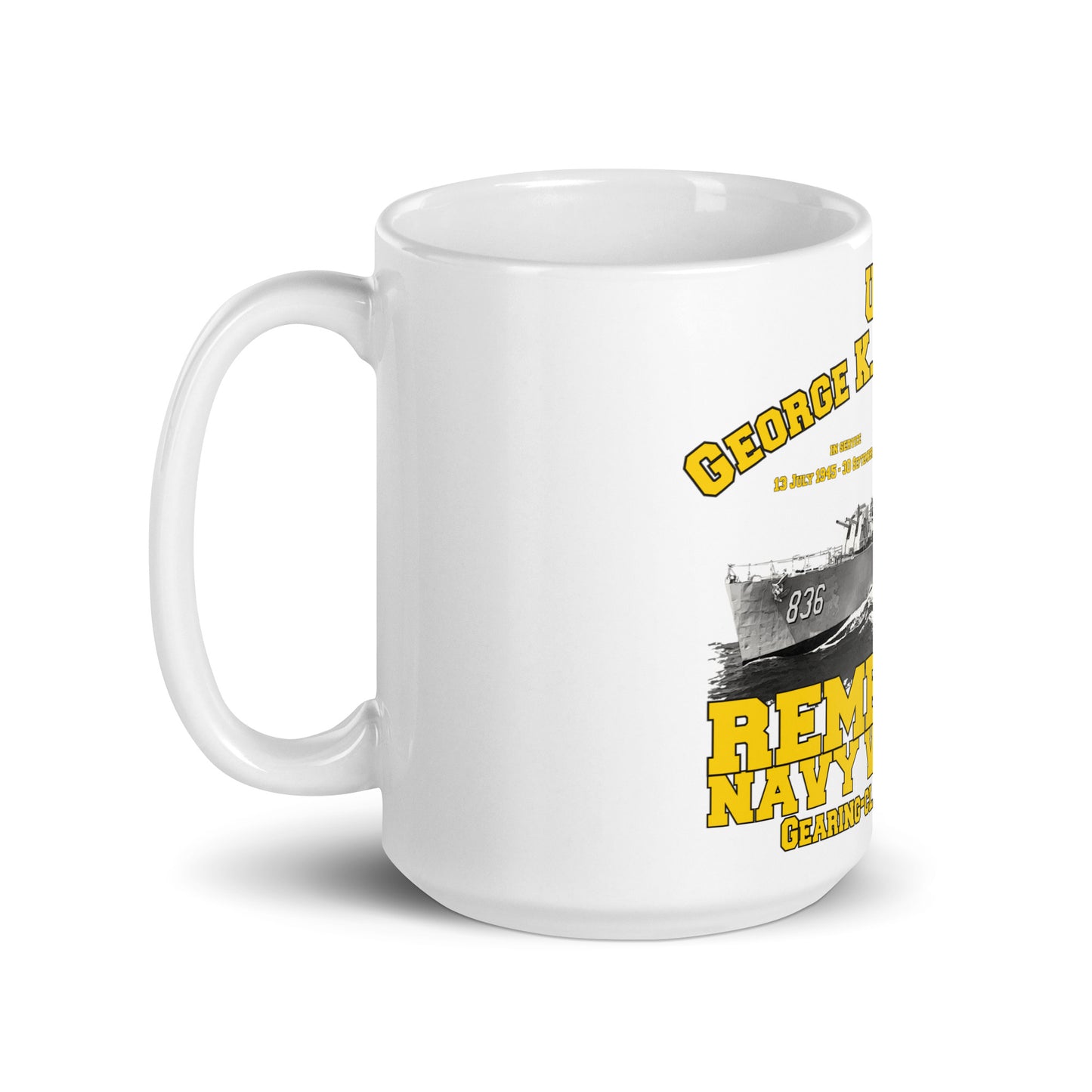 USS George K. MacKenzie DD-836 mug