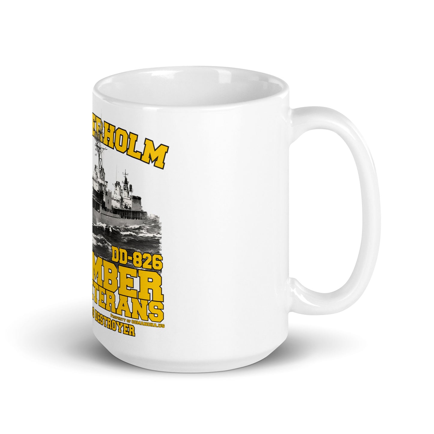 USS Agerholm DD-826 Veterans mug