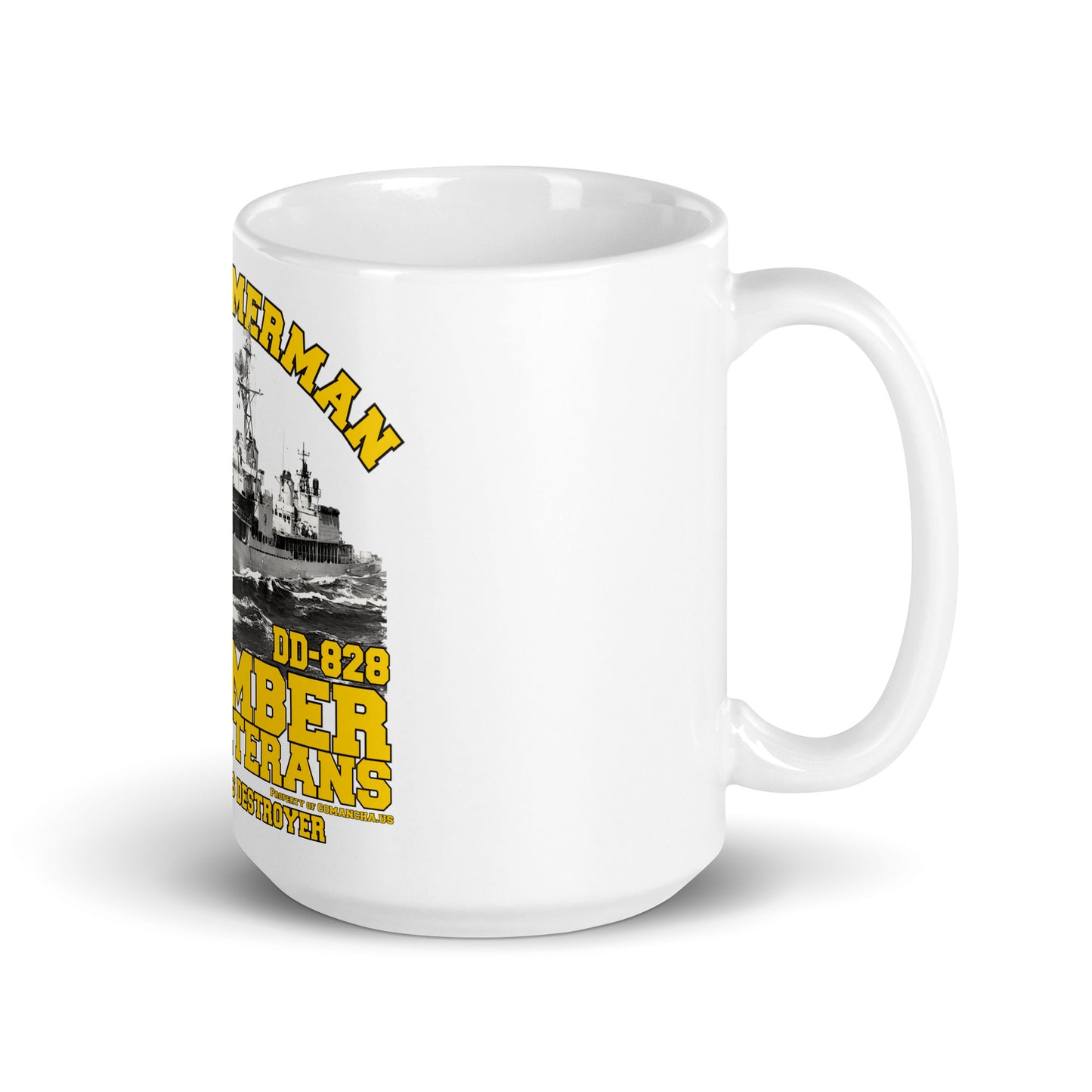 USS Timmerman DD-828 Destroyer mug