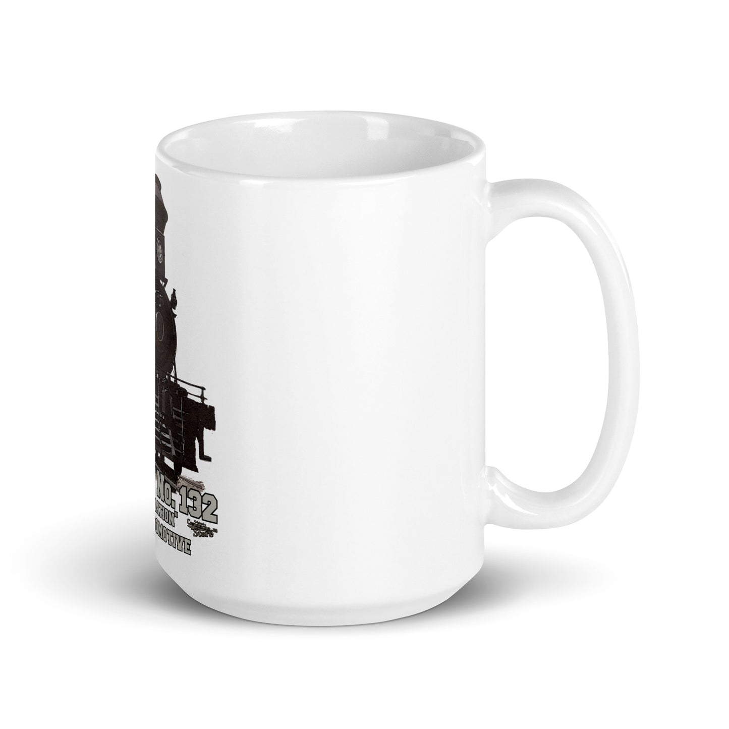 Santa Fe No.132 steam locomotive mug