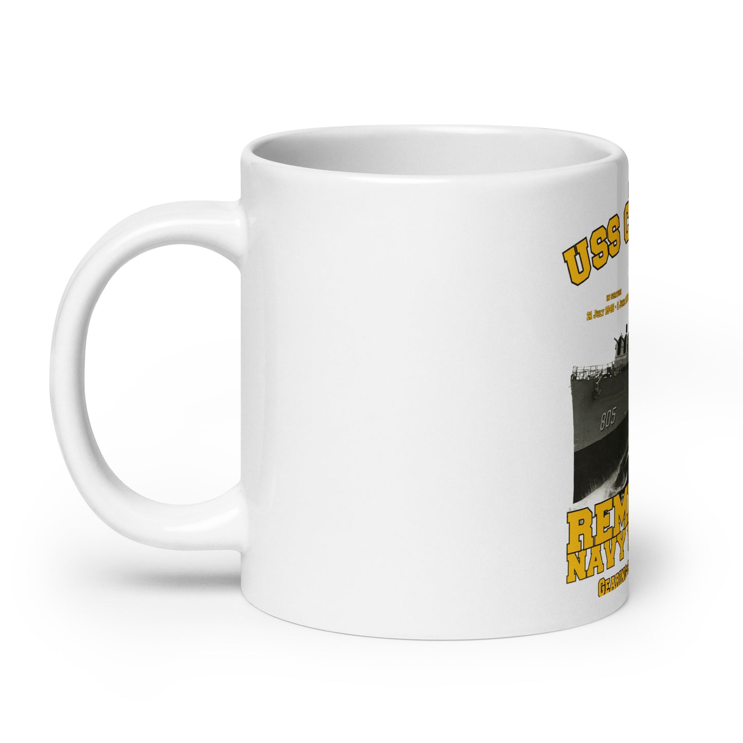 USS Chevalier DD-805 Destroyer mug