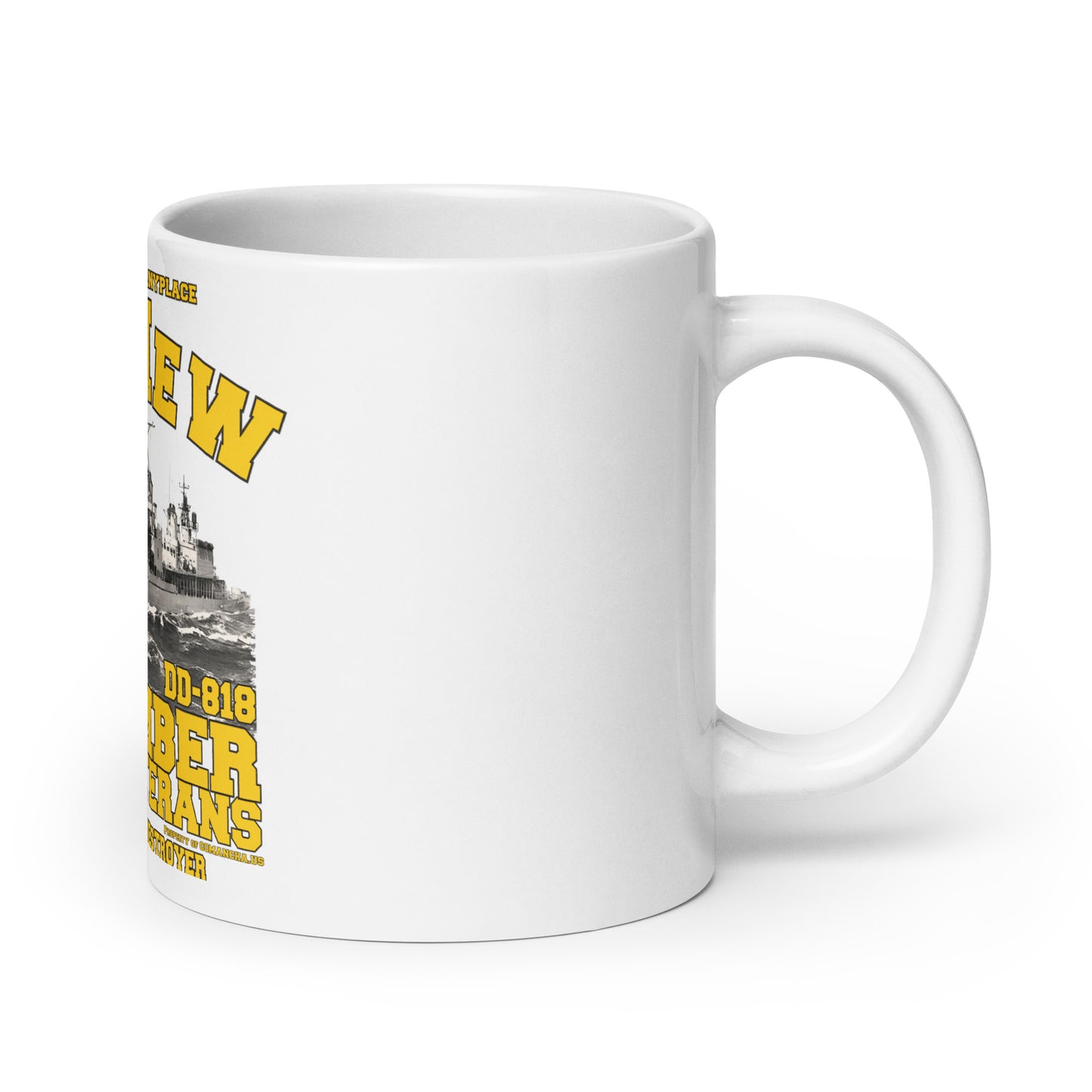 USS New DD-818 Destroyer mug