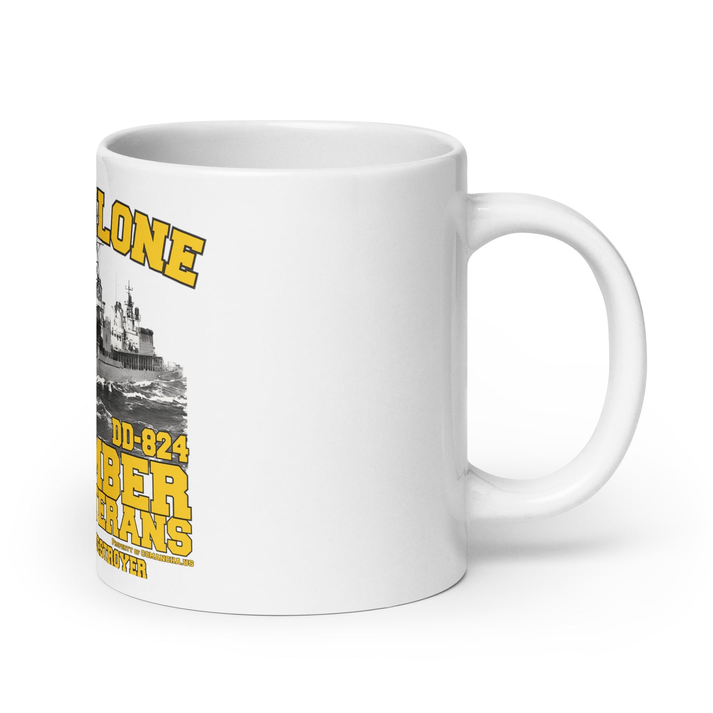 USS Basilone DD-824 Destroyer mug,