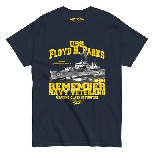 USS Floyd Parks Destroyer T-shirt