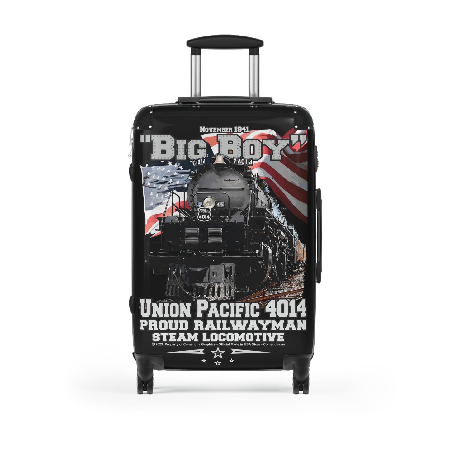 Union Pacific 4014 Steam locomotive Suitcase