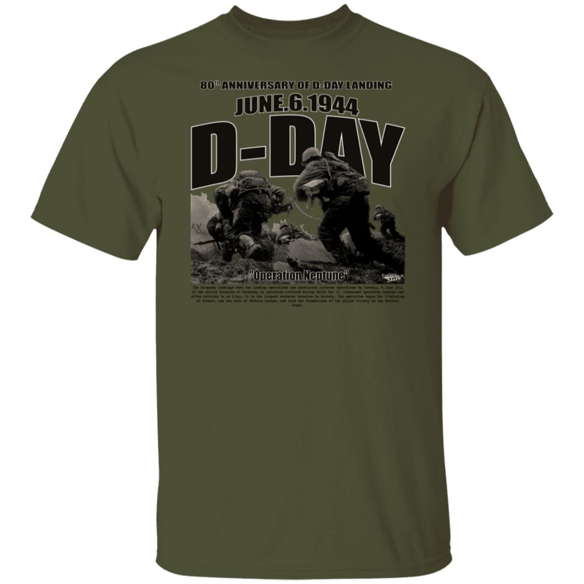 80th Anniversary D-Day Landing T-Shirt