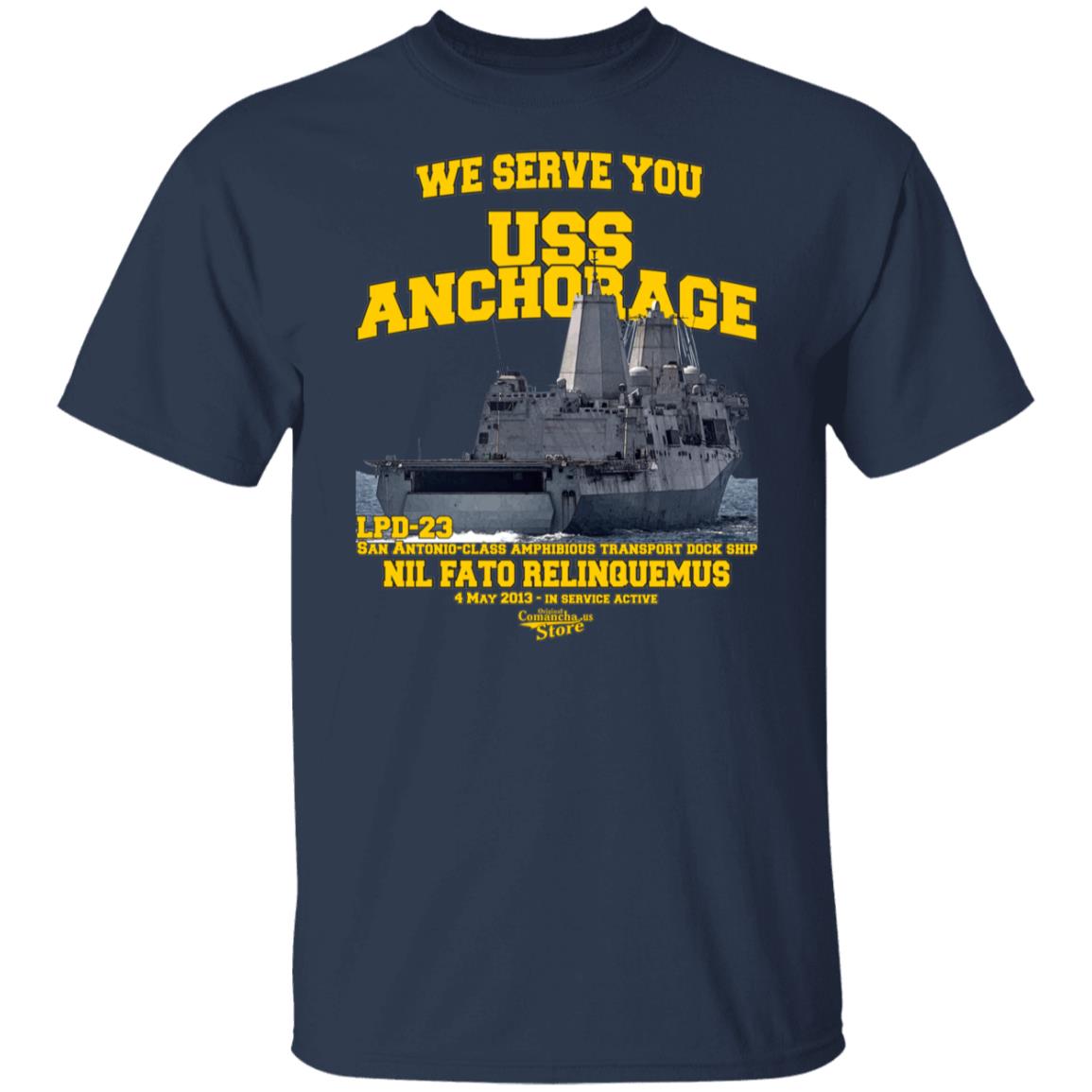 USS Anchorage LPD-23 T-Shirt