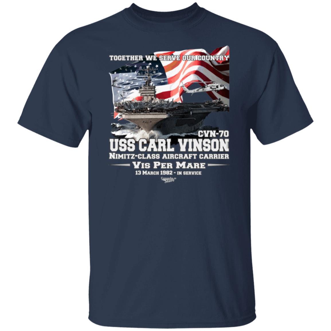 USS CARL VINSON CVN-70 T-Shirt