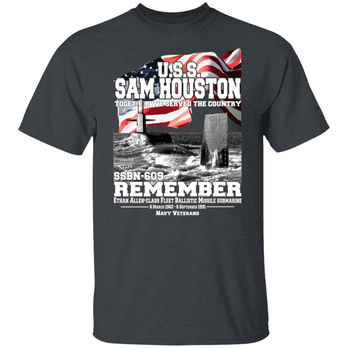 USS Sam Houston SSBN-609 Submarine T-shirt