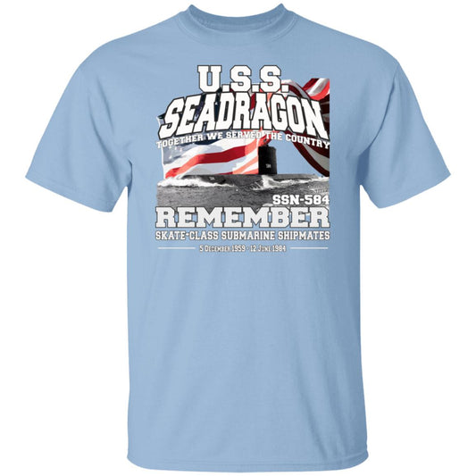 USS SEADRAGON SSN-584 Submarine T-Shirt,