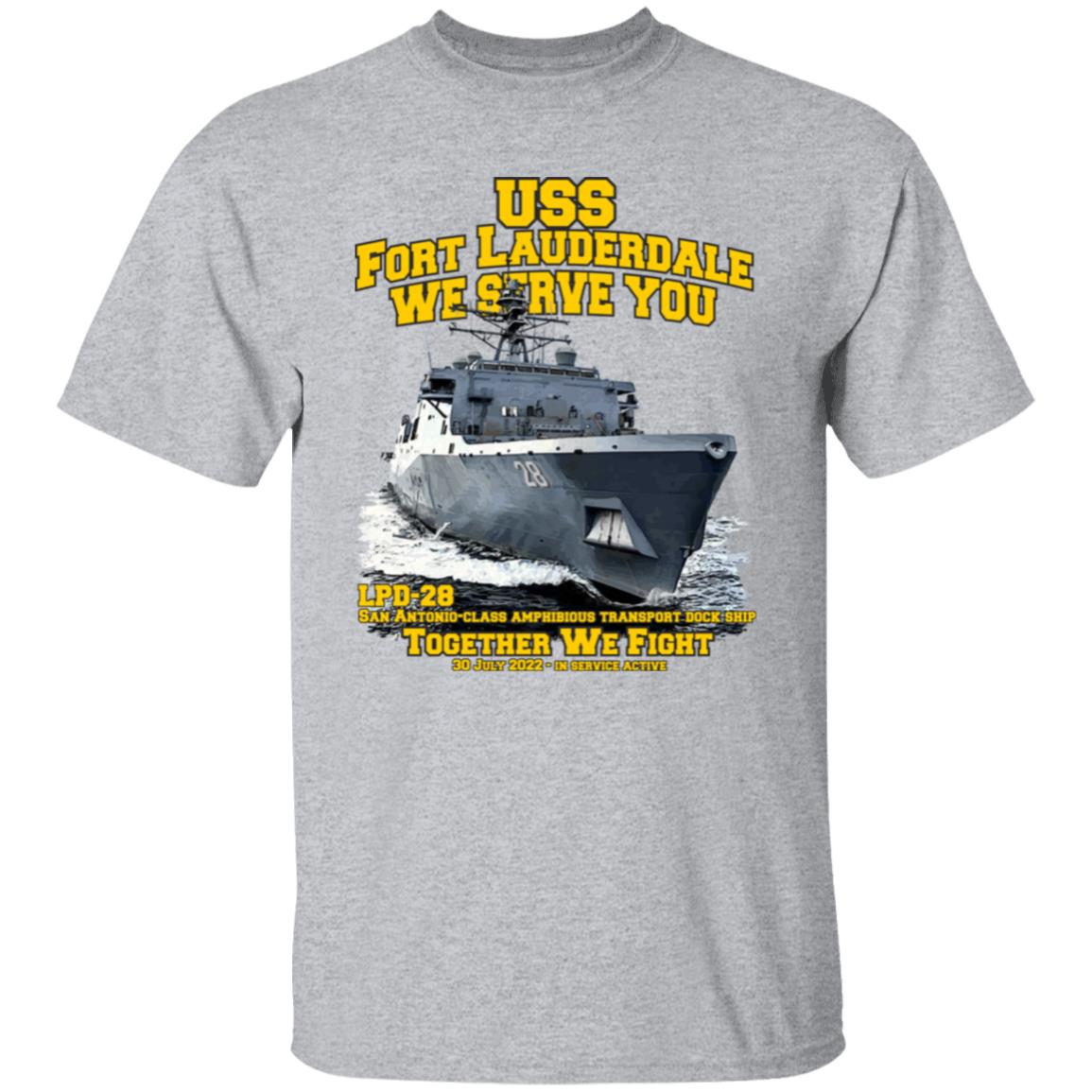 USS Fort Lauderdale LPD-28 T-Shirt