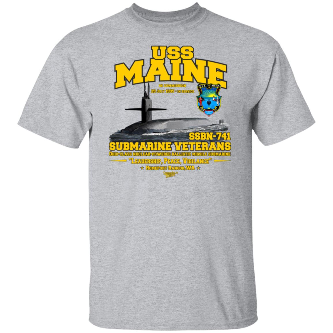 USS MAINE SSBN-741 T-Shirt