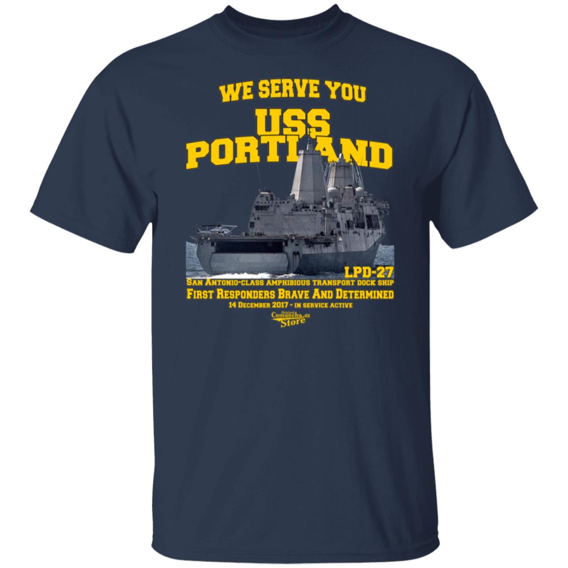 USS Portland LPD-27 T-Shirt