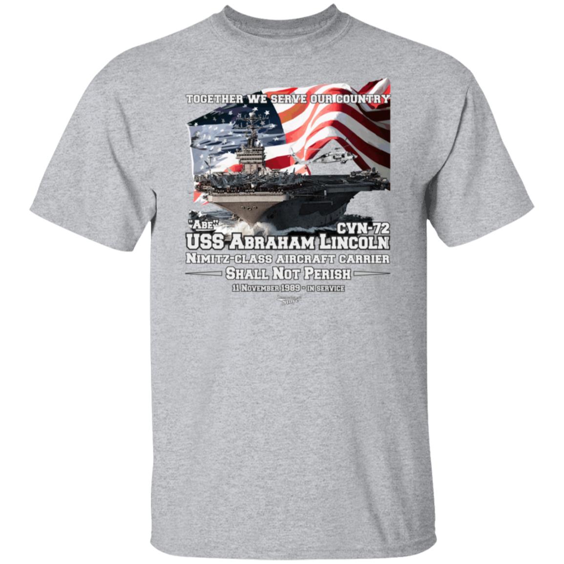 USS ABRAHAM LINCOLN CVN-72 T-Shirt