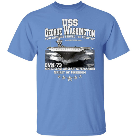 USS George Washington CVN-73 t-shirt