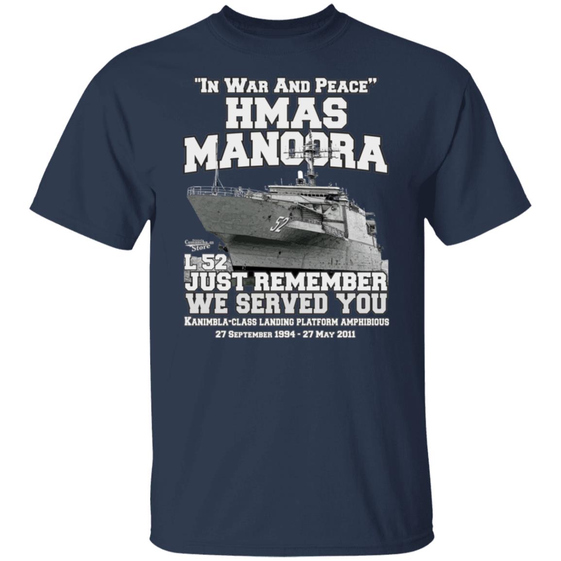 HMAS MANOORA L-52 T-Shirt